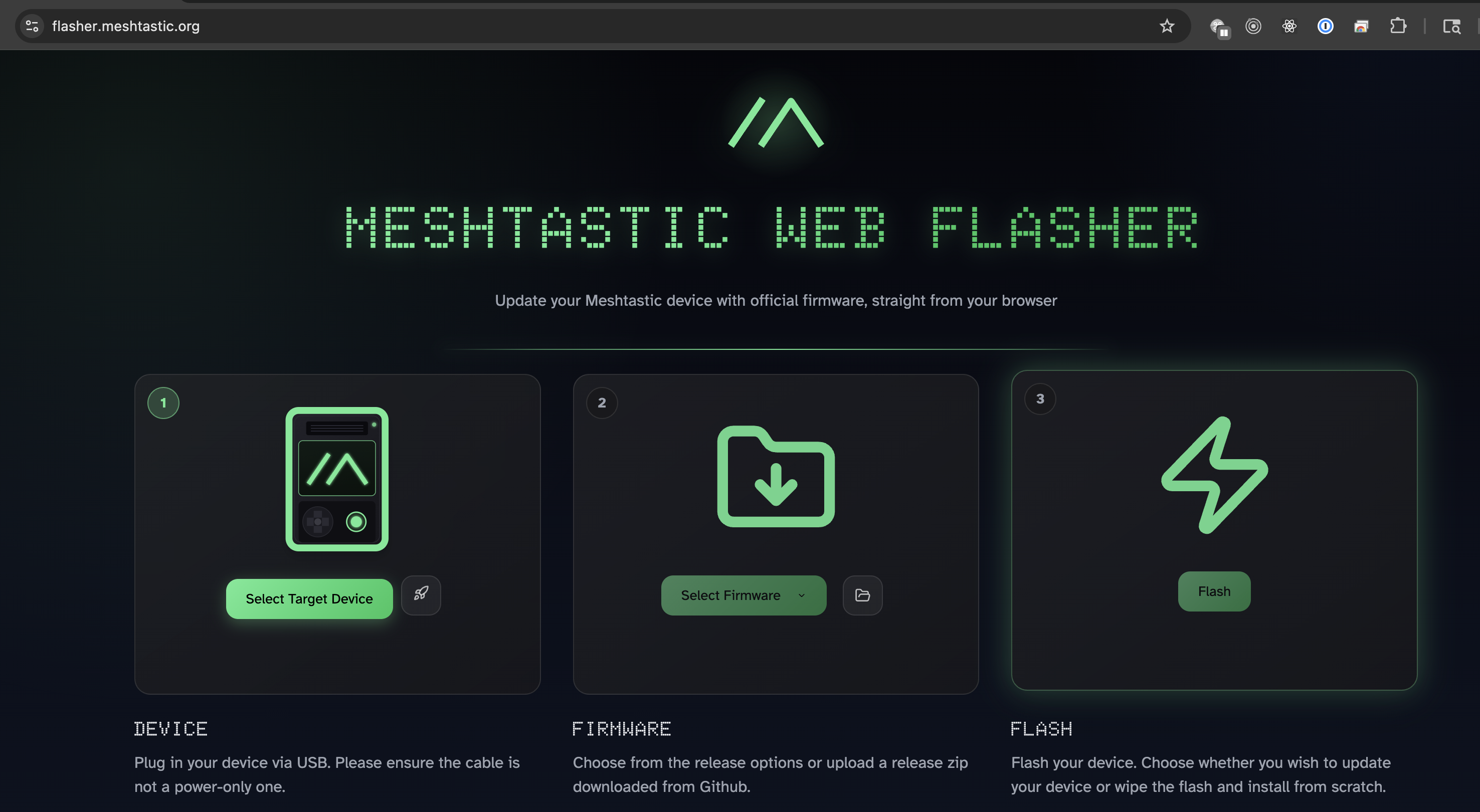 Meshtastic Web Flasher